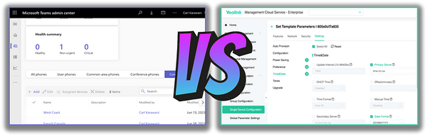 Remote Provisioning of Yealink Phones for Microsoft Teams — YMCS vs TAC Configuration Profiles